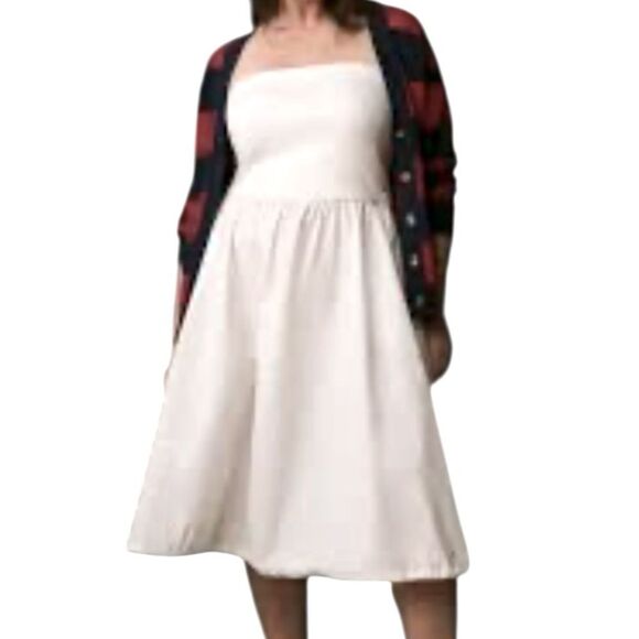 Daily Practice by Anthropologie Strapless Midi Dress Size 3X 📦 - Picture 1 of 9